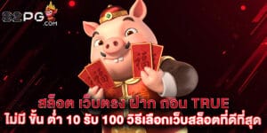 สล็อต เว็บตรง ฝาก ถอน True Wallet ไม่มี ขั้น ต่ํา 10 รับ 100 วิธีเลือกเว็บสล็อตที่ดีที่สุด